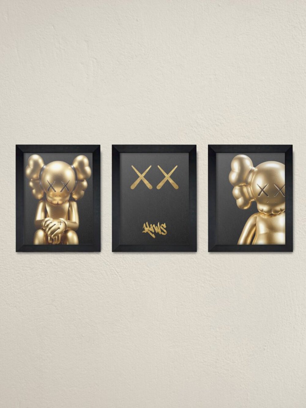 KAWS Framed Wall Art